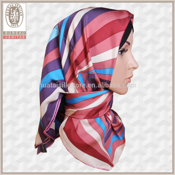 Nuevo Estilo Venta al por mayor Hijab turco Seda Hijab